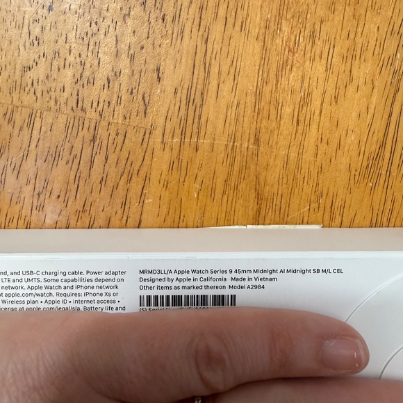 Apple Watch Series 9 45mm Midnight - Picture 5 of 8